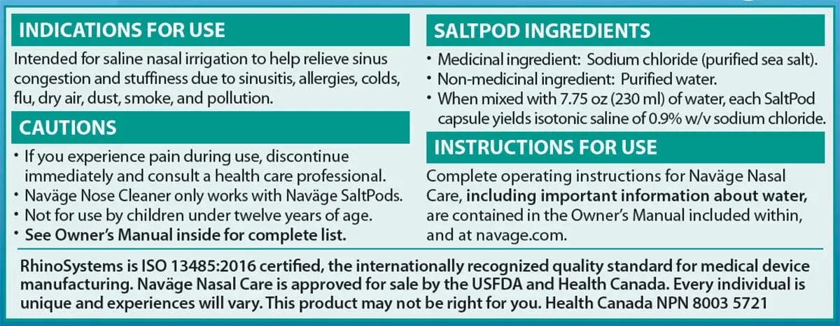 Navage Nasal Care Starter Bundle - Image 3